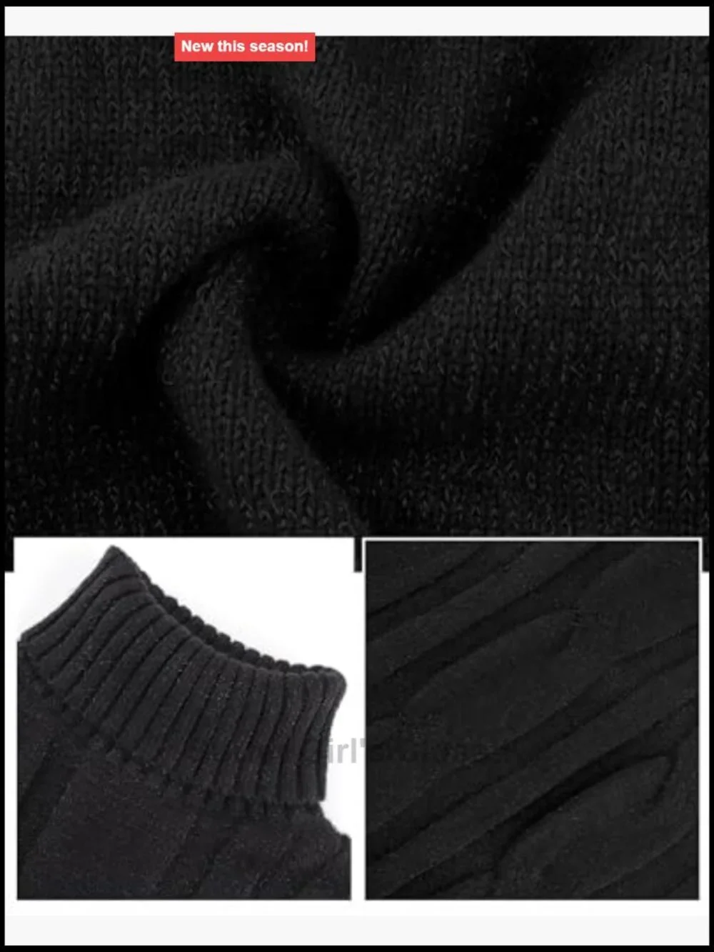 Long Sleeve Turtleneck Sweater Dress Ribbed Knit Stretchy Midi